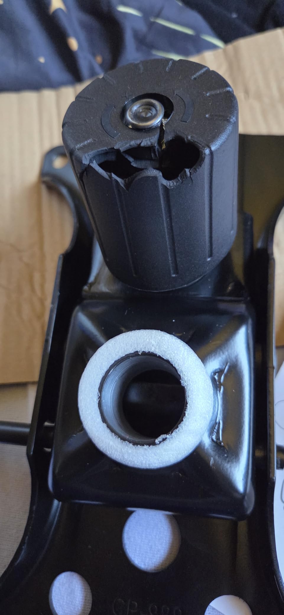 Big and Tall Office Chair 700lbs - Adjustable Headrest&Lumbar Support, 3D Flip Arms, Large Wheels &Heavy Duty Metal Base, Ergonomic High Back Computer Chair Desk Chair, Thick Padded Extra Wide Seat - Customer Photo 2