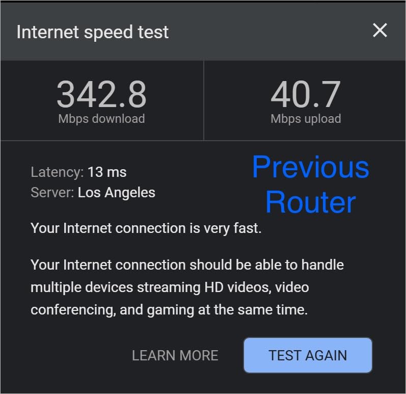 NETGEAR Nighthawk Modem Router Combo (CAX30) DOCSIS 3.1 Cable Modem and WiFi 6 Router - AX2700 2.7 Gbps - Compatible with Xfinity, Spectrum, Cox, and More - Gigabit Wireless Internet - Customer Photo 1