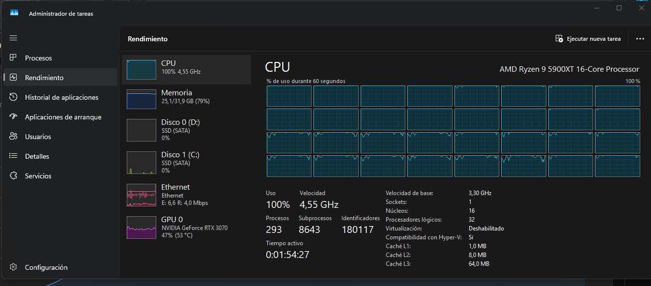 AMD Ryzen™ 9 5900XT 16-Core, 32-Thread Unlocked Desktop Processor - Customer Photo 2