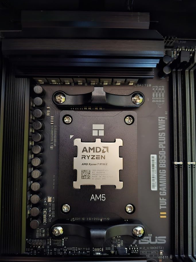 AMD Ryzen™ 7 9700X 8-Core, 16-Thread Unlocked Desktop Processor Customer Review AMD Ryzen™ 7 9700X 8-Core, 16-Thread Unlocked Desktop Processor - Customer Photo 2