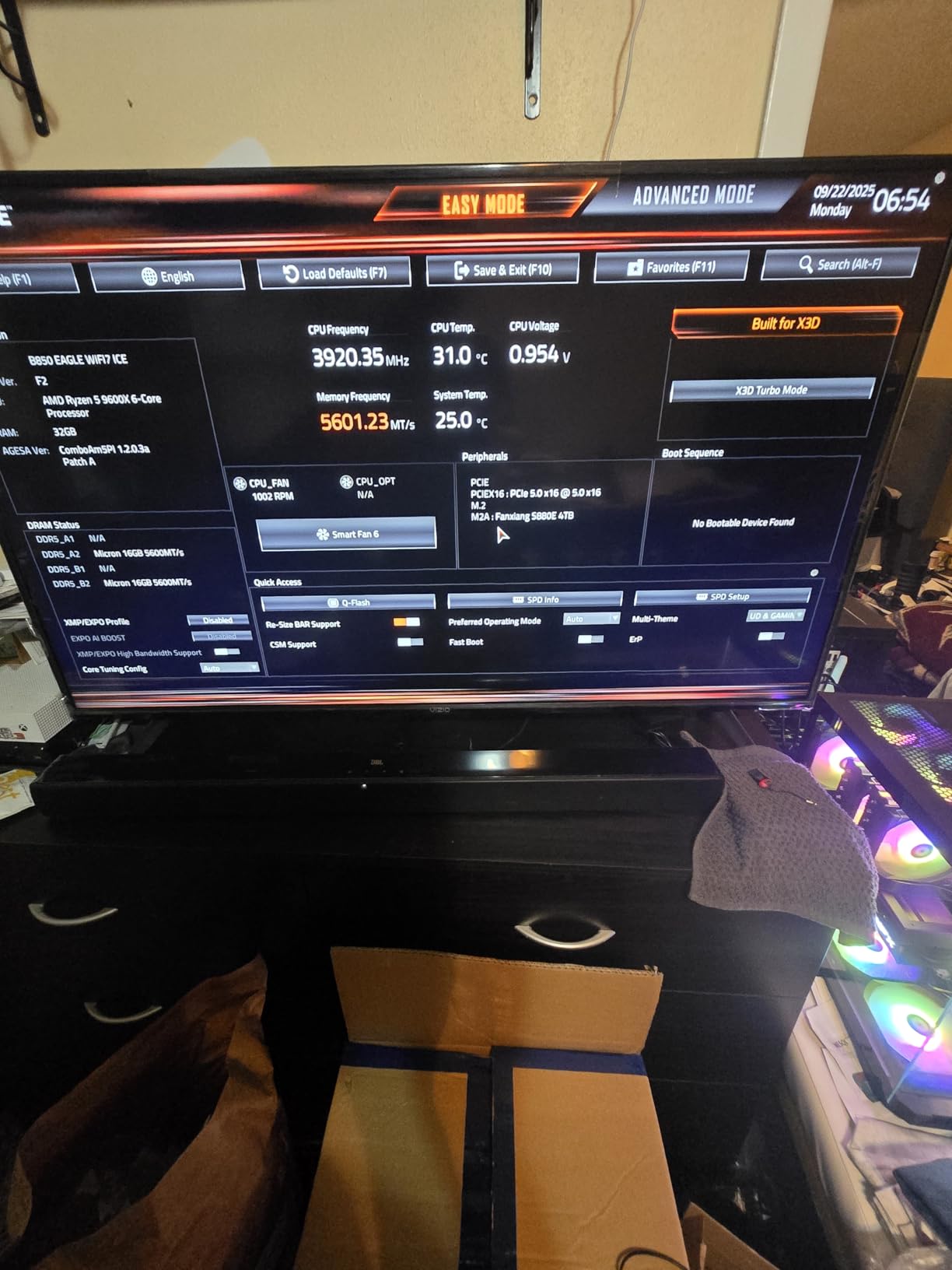 AMD Ryzen™ 5 9600X 6-Core, 12-Thread Unlocked Desktop Processor - Customer Photo 2