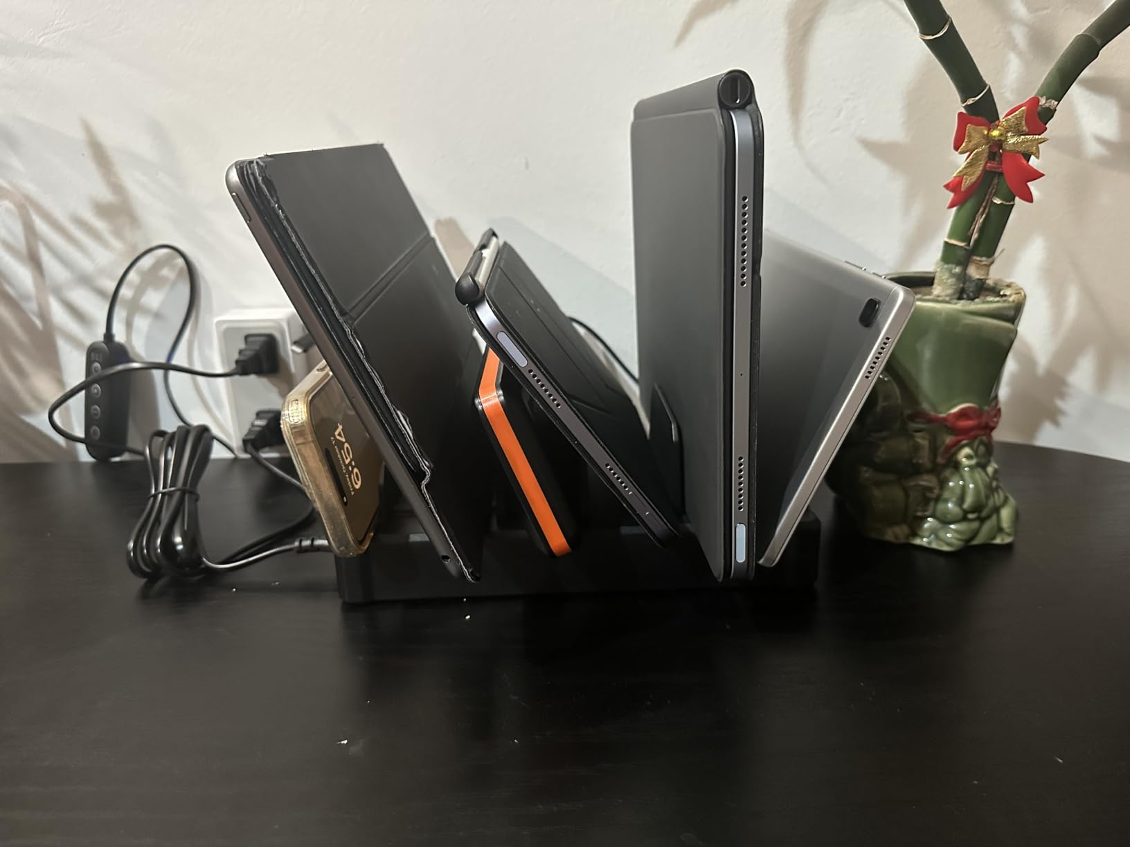 320W Charging Station for Multiple Devices, Zobirez 10-Port USB C Fast Charger Stations for MacBook, iPhone, Android Cell Phone, iPad, Tablet, Family Multi-Device Organizer Charging Dock, Black Customer Review 320W Charging Station for Multiple Devices, Zobirez 10-Port USB C Fast Charger Stations for MacBook, iPhone, Android Cell Phone, iPad, Tablet, Family Multi-Device Organizer Charging Dock, Black - Customer Photo 5