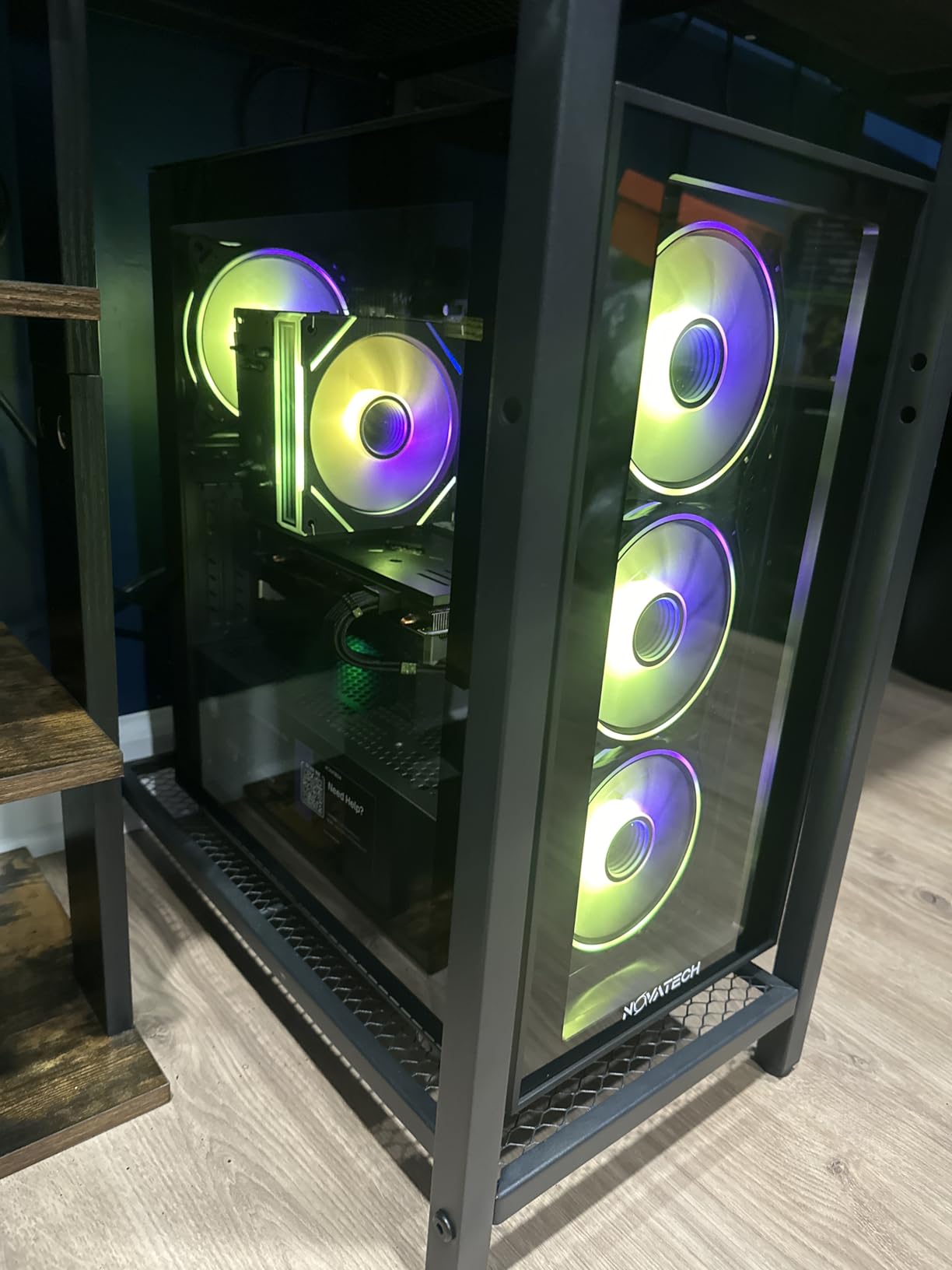 NOVATECH Phantom 2.0 - Prebuilt Gaming PC Desktop Computer - RX580 - Intel Xeon i7 3.5GHz - 16GB RAM - 512GB M.2 SSD WiFi/BT, Win 11 - Gaming Computer Tower - Pre Built PC Gameing - 1 Year Warranty Customer Review NOVATECH Phantom 2.0 - Prebuilt Gaming PC Desktop Computer - RX580 - Intel Xeon i7 3.5GHz - 16GB RAM - 512GB M.2 SSD WiFi/BT, Win 11 - Gaming Computer Tower - Pre Built PC Gameing - 1 Year Warranty - Customer Photo 1