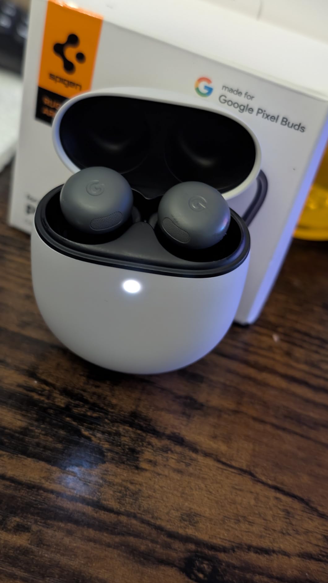 Pixel Buds Pro 2 - Wireless Earbuds with Active Noise Cancellation – Bluetooth Headphones - Hazel - Customer Photo 1