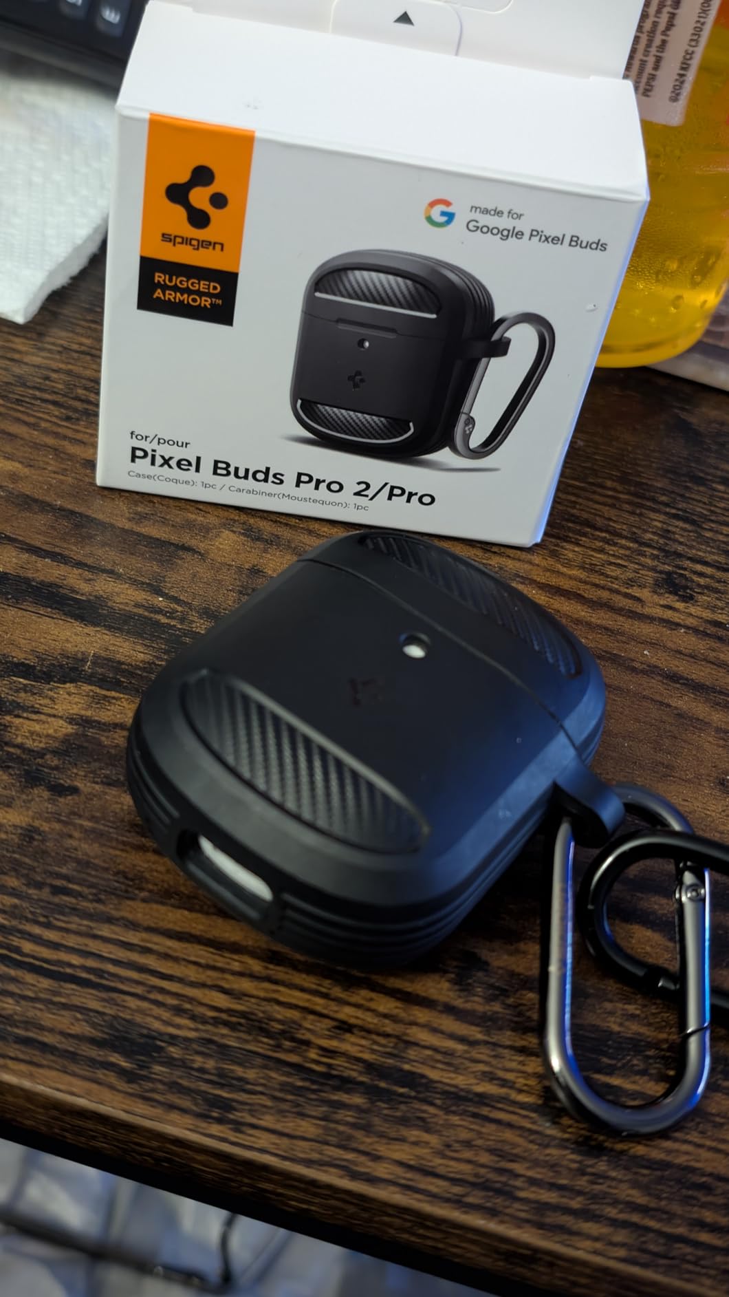 Pixel Buds Pro 2 - Wireless Earbuds with Active Noise Cancellation – Bluetooth Headphones - Hazel - Customer Photo 2