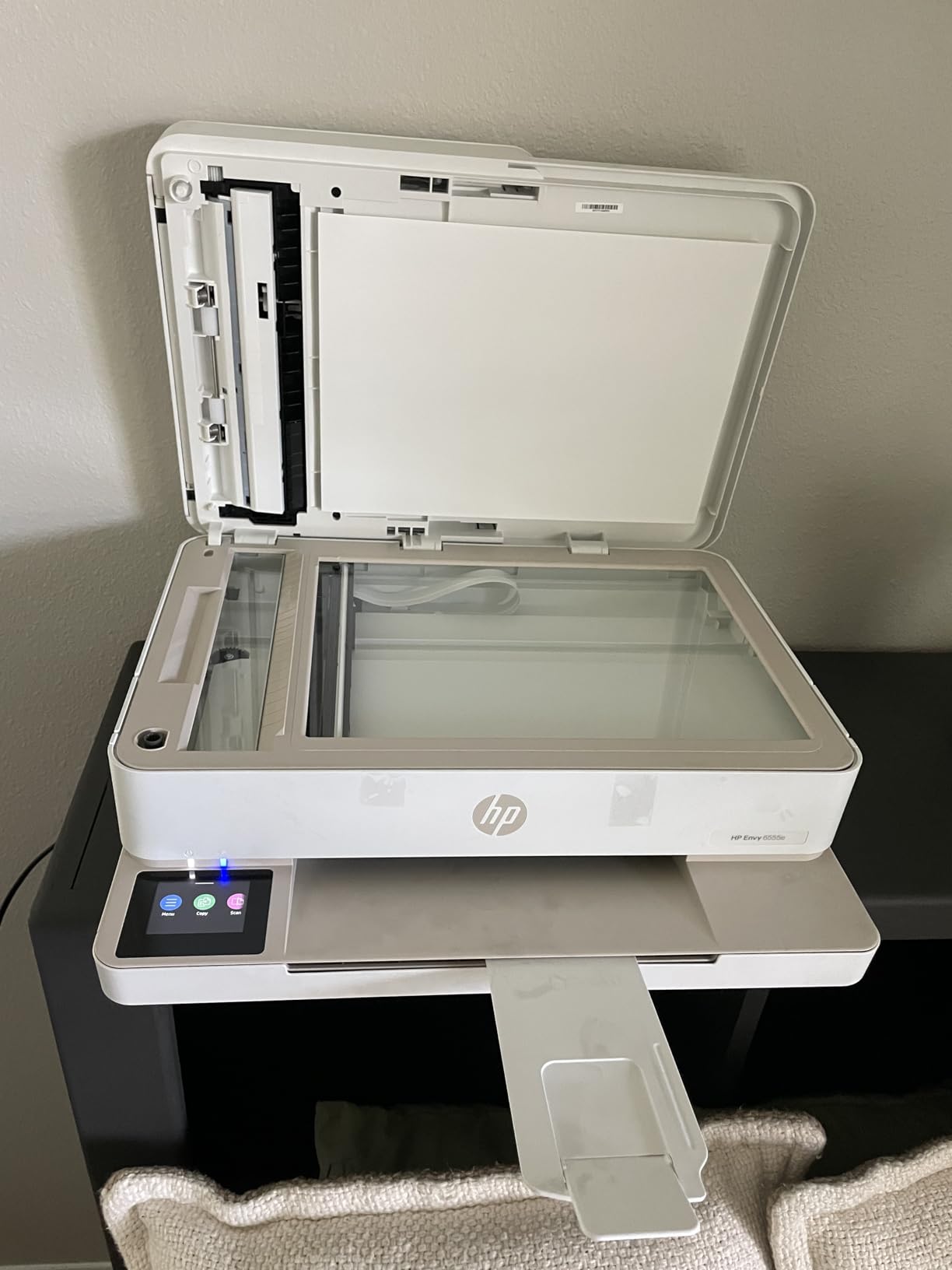 HP Envy 6555e Wireless All-in-One Color Inkjet Printer, Portobello, Print, scan, copy, Duplex printing Best-for-home, 3 month Instant Ink trial included, AI-enabled (714N5A) - Customer Photo 1