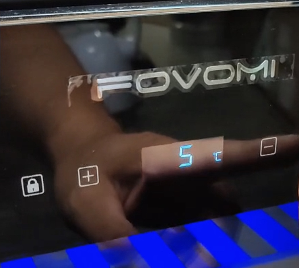 Wine Fridge,52-bottle Wine Cooler Refrigerators Freestanding Wine Refrigerator,(Bordeaux 750ml) Dual Zone Compressor Wine Chiller - Customer Photo 5