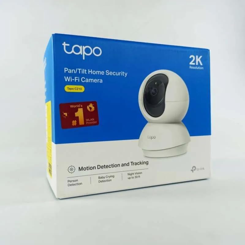 Tapo TP-Link 2K Pan/Tilt Indoor Security Camera for Baby Monitor, Pet Camera, Motion Detection & Tracking, 2-Way Audio, Cloud & SD Card Storage, Works w/Alexa & Google Home, Black, C211(2-Pack) - Customer Photo 1