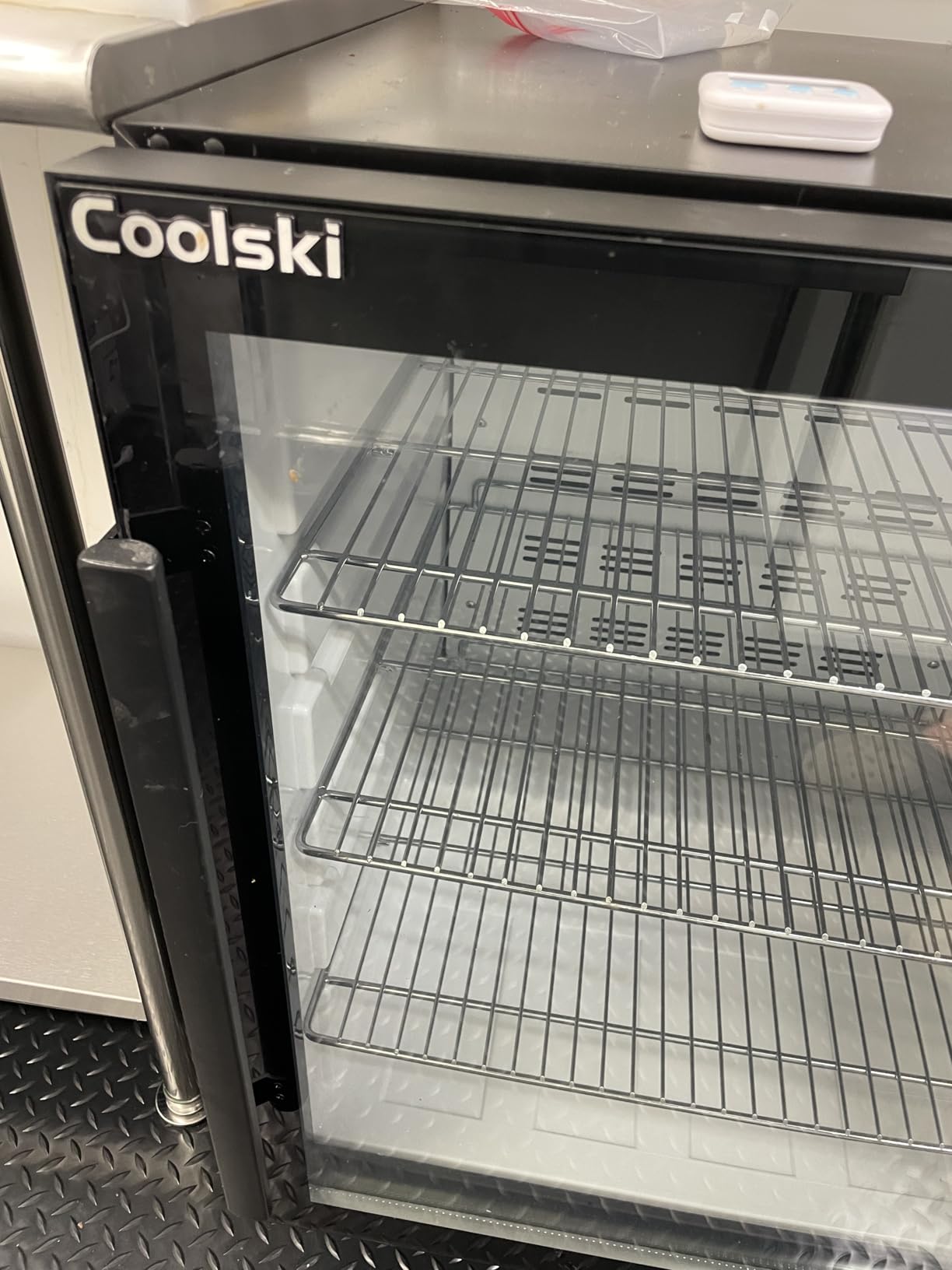 Coolski Beverage Refrigerator, 24 Inch Under Counter Beverage Fridge, 180 Cans Built-In or Freestanding Beverage Cooler with Glass Door for Home Bar Kitchen, ETL, DOE, NSF Approved - Customer Photo 1