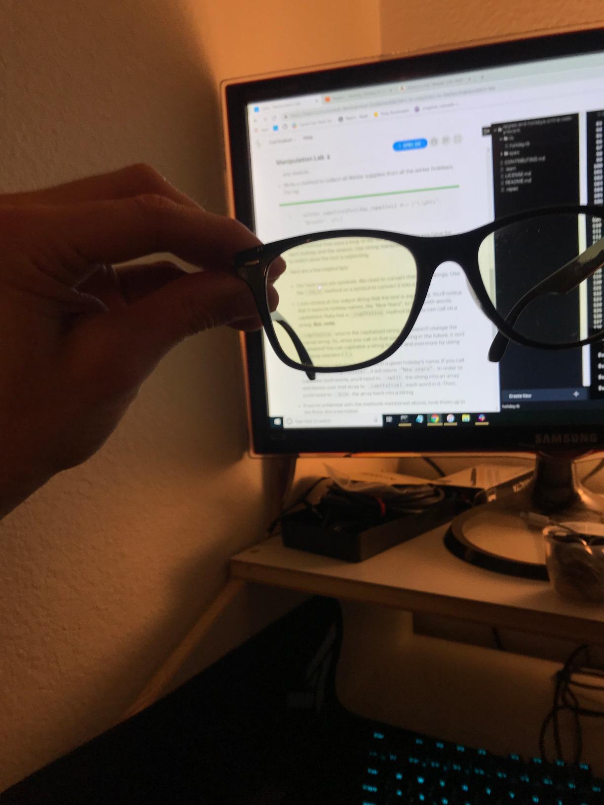 Prospek Mens Blue Light Glasses,CARBON - High Optical Quality Lenses and Ultra Light Frame Customer Review Prospek Mens Blue Light Glasses,CARBON - High Optical Quality Lenses and Ultra Light Frame - Customer Photo 1