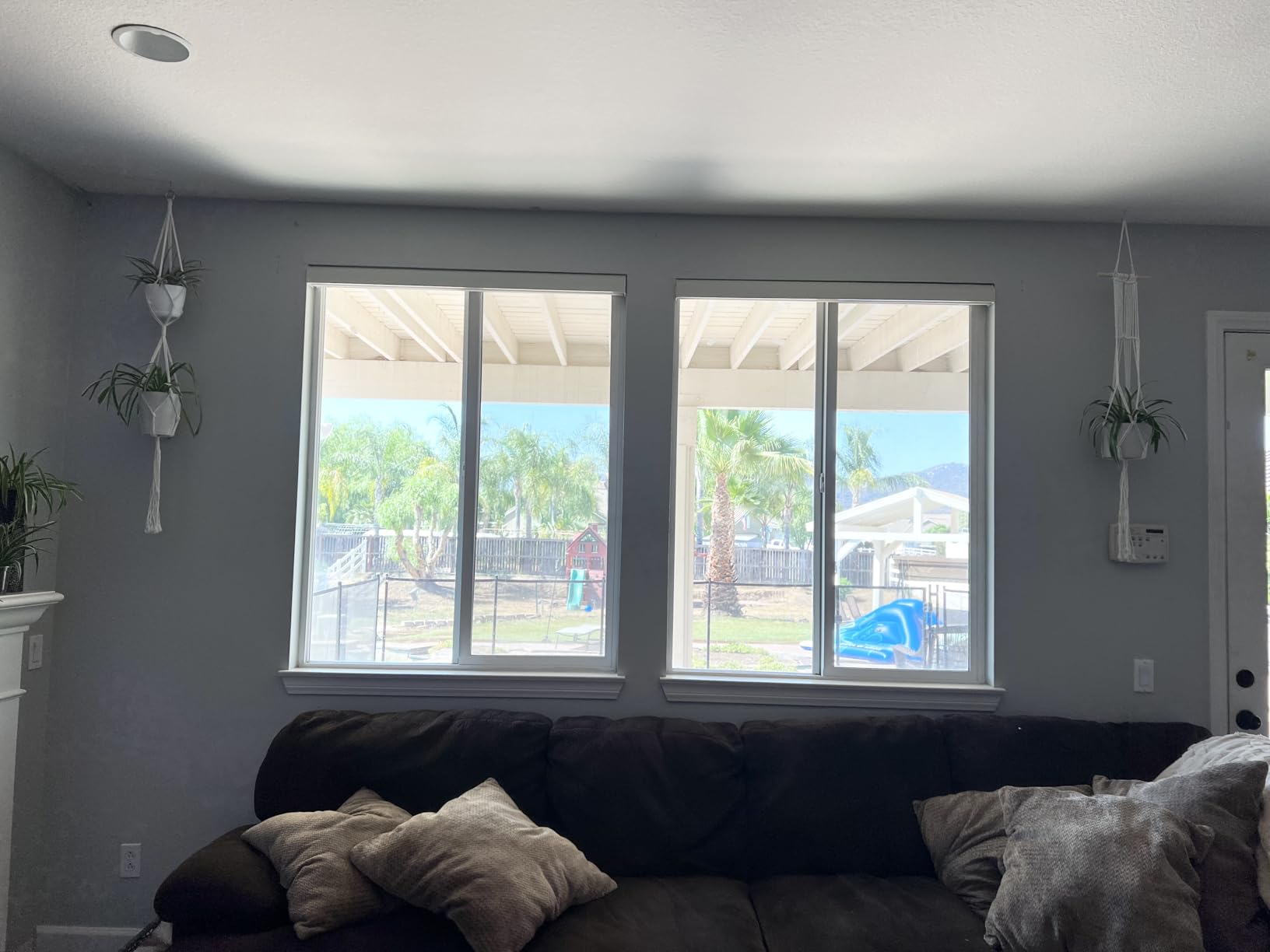 Motorized Blinds with Remote, Custom Automatic Electric Blackout Smart Blinds for Windows, Motorized Window Roller Shades Compatible with Alexa Google for Home Office, Luxury Black - Customer Photo 1