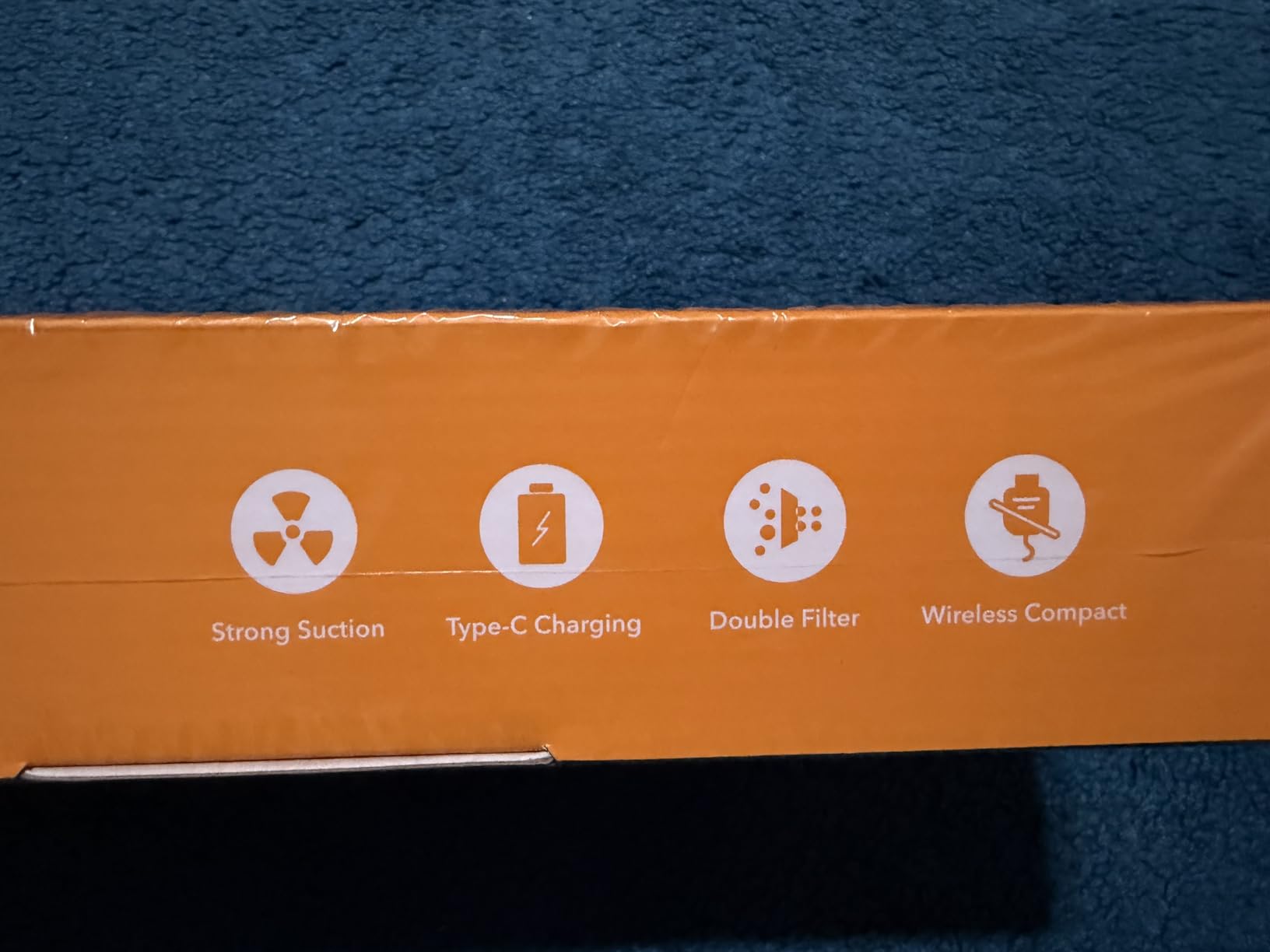 OXILAM 4 in 1 Car Vacuum - Handheld Vacuum 14000PA High Power, Portable Cordless Small Vacuum, Blow & Suction 2 in 1, Up to 30 Mins Runtime, Multi-Nozzles, Vacuum Cleaner for Home, Pet, Car, Office - Customer Photo 1