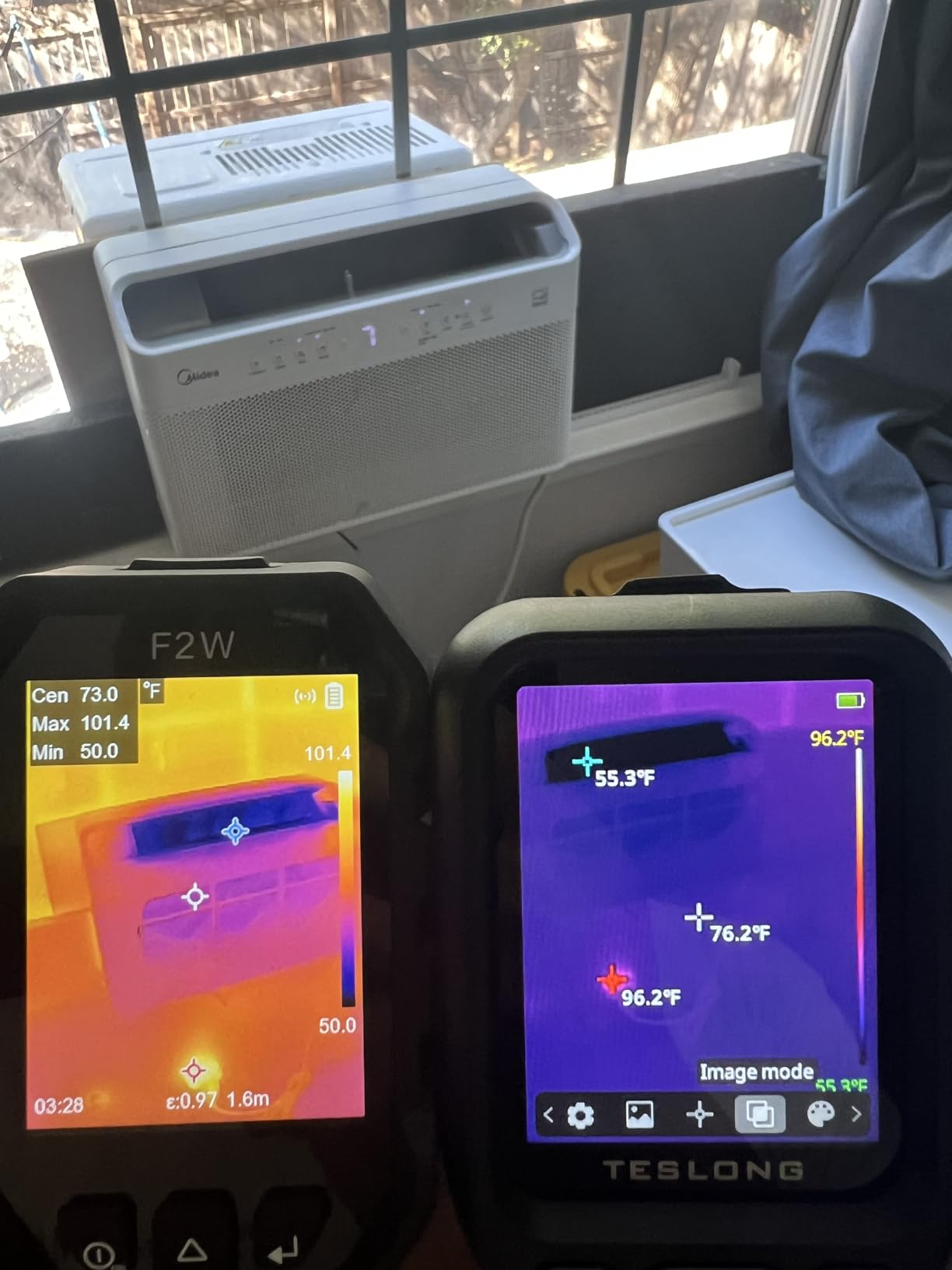 F2VW Thermal Camera 256x192 IR Resolution with 2MP Visual Camera, 640x480 3.2