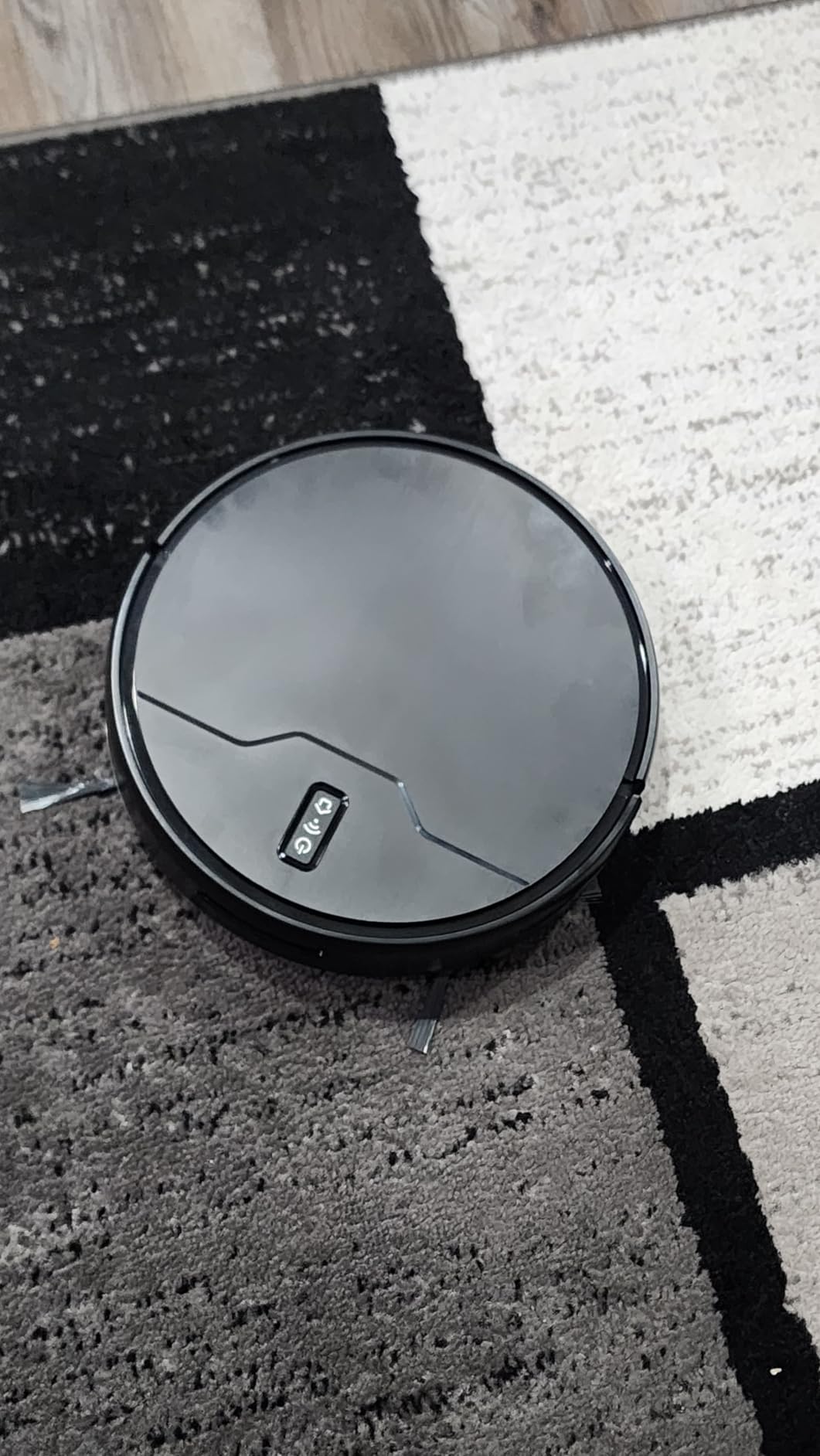 Robot Vacuum and Mop Combo, Robot Vacuum Cleaner, 6 Cleaning Modes, Large Capacity Water Tank Dustbin, Self-Charging, WiFi/App/Alexa, Ideal for Hard Floor, Carpet, Pet Hair - Customer Photo 1