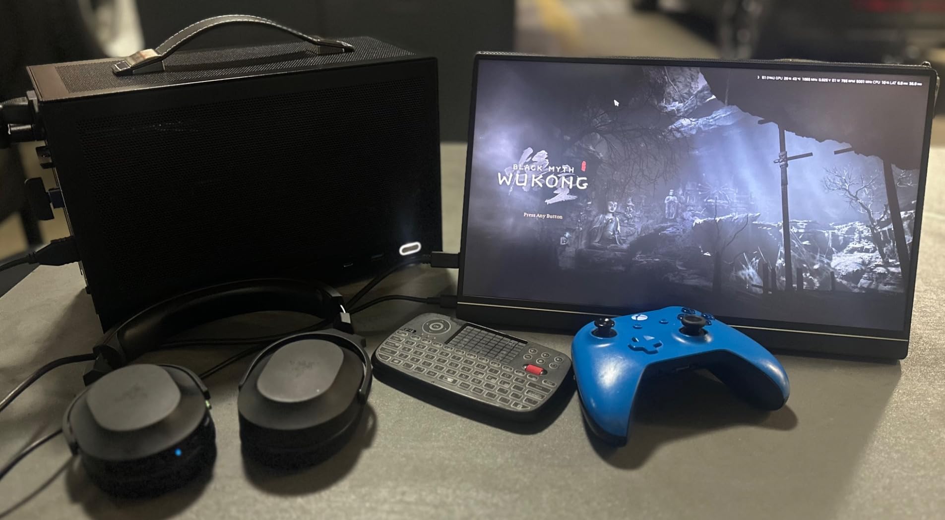 Empowered PC LAN Gaming Desktop (8.1L Small & Light, RTX 5070 12GB, AMD Ryzen 7 8700F, 32GB DDR5 RAM, 2TB Gen4 NVMe SSD, Internal WiFi + Bluetooth, Windows 11 Pro) Best Mini ITX SFF Computer (Black) Customer Review Empowered PC LAN Gaming Desktop (8.1L Small & Light, RTX 5070 12GB, AMD Ryzen 7 8700F, 32GB DDR5 RAM, 2TB Gen4 NVMe SSD, Internal WiFi + Bluetooth, Windows 11 Pro) Best Mini ITX SFF Computer (Black) - Customer Photo 2