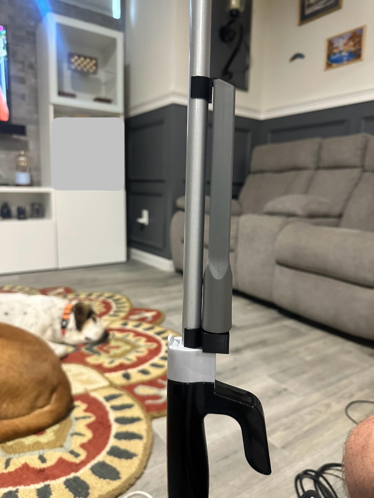Cordless Vacuum Cleaner, 45Kpa 550W 60Mins Vacuum Cleaners for Home, Stick Vacuum Cordless Rechargeable, Wall Mount Charging, Self-Standing, Household Vacuum for Pet Hair/Carpet/Hardwood Floor(X9) - Customer Photo 3