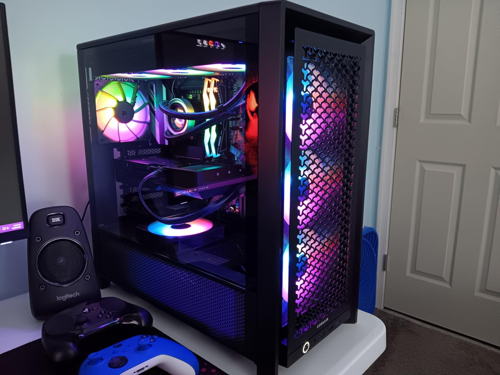 ID-COOLING FX360 INF 360mm Liquid CPU Cooler, AIO Cooler with ARGB Infinity Mirror Effect, 3x120mm Daisy-Chained Fans Low-Noise Operating 27.2dB(A) Max., Intel LGA1851/1700/1200/115X & AMD AM5/AM4 - Customer Photo 1