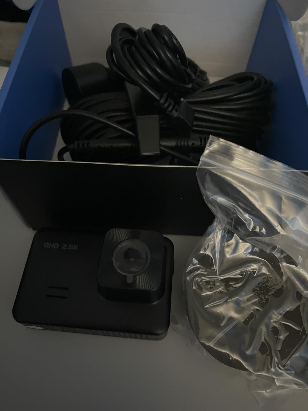 Dash Cam Front and Rear, 2.5K+1080P Dual Dash Camera for Cars, 2'' Display Mini Car Camera, G-Sensor Dashcam, Night Vision, 24H Parking Mode, Loop Recording, 170°Wide Angle, 32GB Card Included - Customer Photo 1