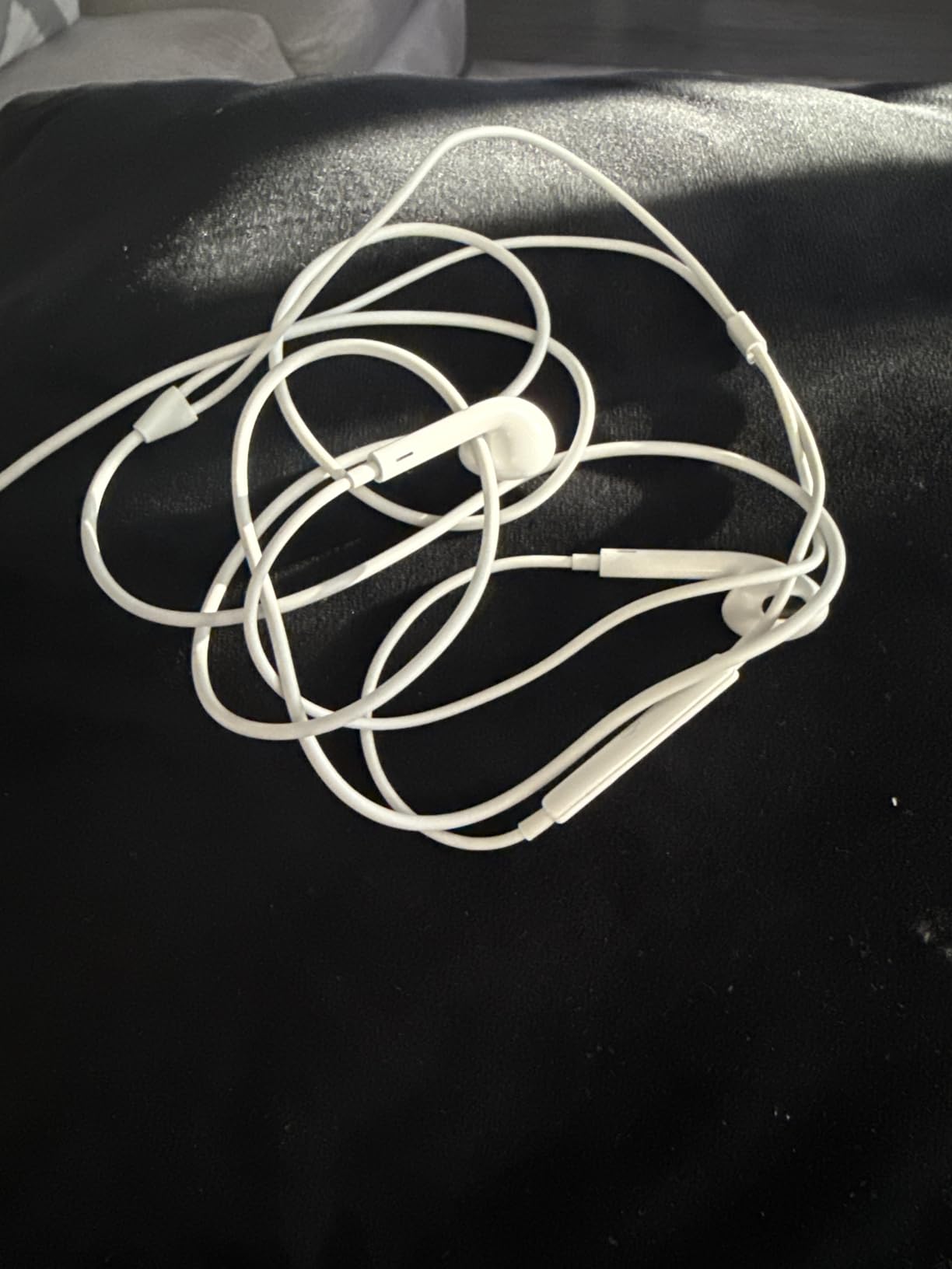 Apple EarPods Headphones with 3.5mm Plug, Wired Ear Buds with Built-in Remote to Control Music, Phone Calls, and Volume Customer Review Apple EarPods Headphones with 3.5mm Plug, Wired Ear Buds with Built-in Remote to Control Music, Phone Calls, and Volume - Customer Photo 1