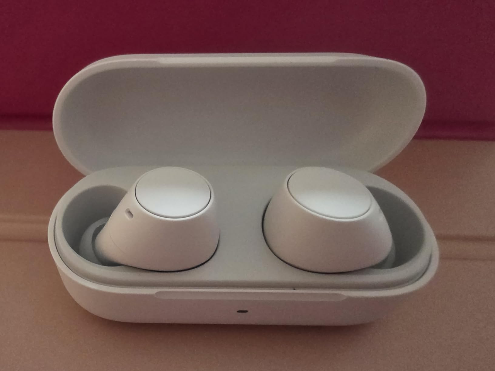 Sony WF-C510 Truly Wireless in-Ear Bluetooth Earbud Headphones with up to 22-Hour Battery, Multipoint-Connection, Mic and IPX4 Water Resistance, Black- New - Customer Photo 3