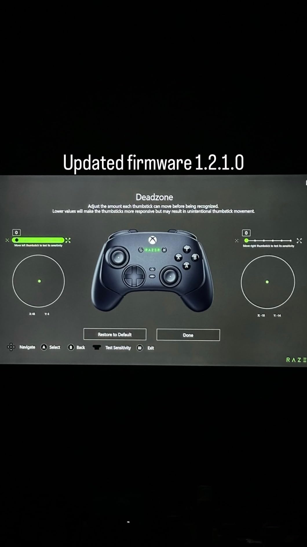 Razer Wolverine V3 Pro Wireless Gaming Controller: Licensed for Xbox Series X|S, Xbox One, Windows PC - 6 Remappable Buttons - Fast Triggers - Customizable Thumbsticks - Wired Tournament Mode - Black Customer Review Razer Wolverine V3 Pro Wireless Gaming Controller: Licensed for Xbox Series X|S, Xbox One, Windows PC - 6 Remappable Buttons - Fast Triggers - Customizable Thumbsticks - Wired Tournament Mode - Black - Customer Photo 3