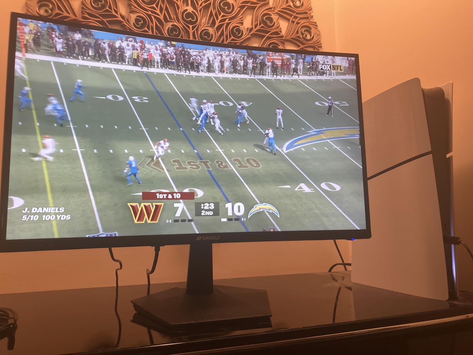 SANSUI 27 Inch Curved Gaming Monitor 200Hz 1ms with Speakers FHD 1080P Computer Monitor FreeSync|1500R|130% sRGB|HDR|Low Blue Light|HDMI DP Ports|VESA Mount|Metal Stand(HDMI Cable Incl.) - Customer Photo 2