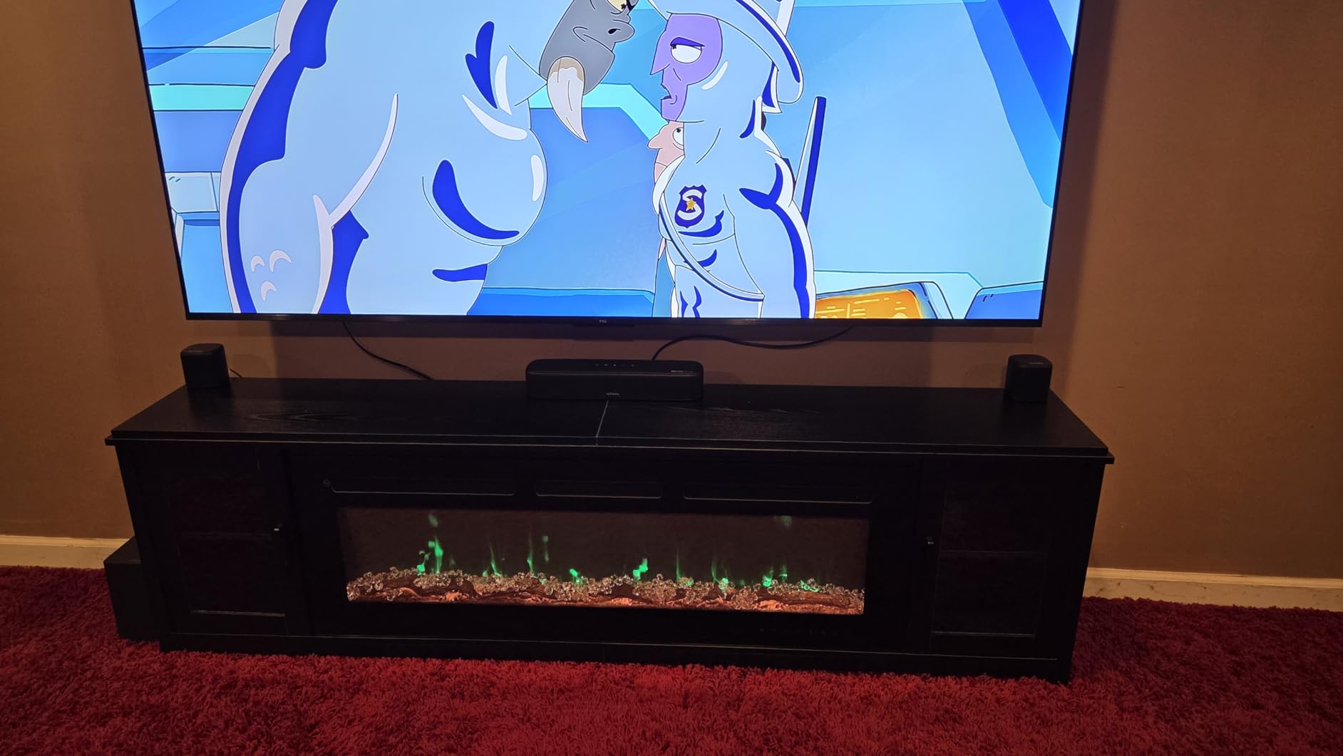 ULTIMEA 7.1ch Sound Bar with Dolby Atmos, Surround Sound System for TV with 4 Surround Speakers, Sound Bar for Smart TV with App Control, Soundbar with Subwoofer for Home Theater, HDMI eARC, Aura A60 - Customer Photo 1