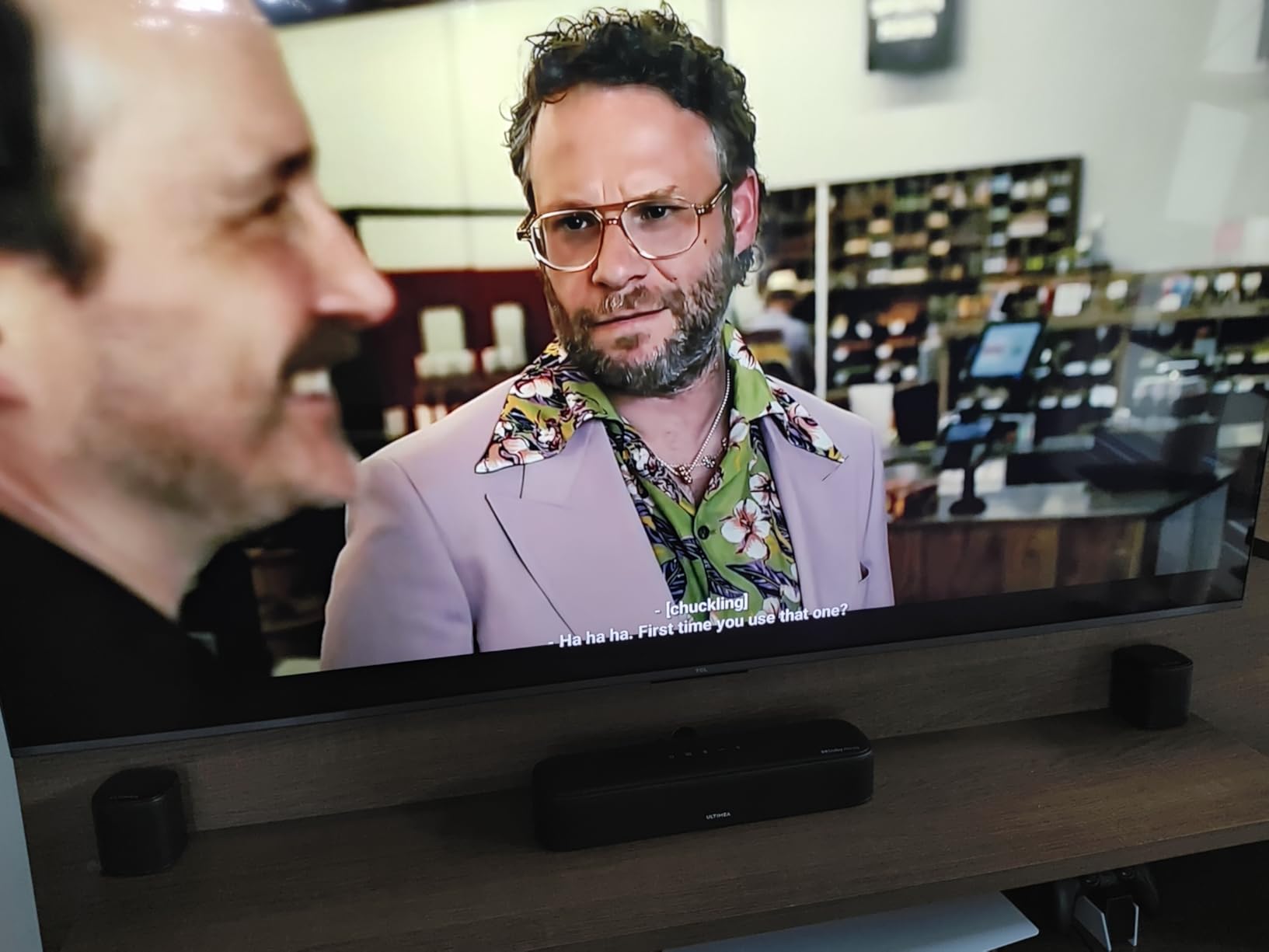 ULTIMEA 7.1ch Sound Bar with Dolby Atmos, Surround Sound System for TV with 4 Surround Speakers, Sound Bar for Smart TV with App Control, Soundbar with Subwoofer for Home Theater, HDMI eARC, Aura A60 - Customer Photo 4