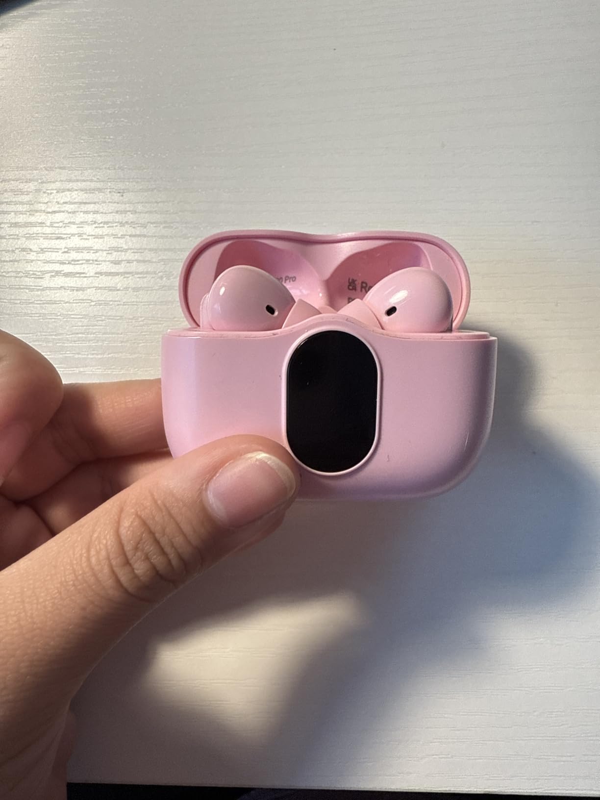 Wireless Earbuds, Bluetooth 5.4 Headphones Bass Stereo, Ear Buds with Noise Cancelling Mic LED Display, IP7 Waterproof in Ear Earphones, 36H Playtime for Laptop Pad Phones Sports Workout, Black Customer Review Wireless Earbuds, Bluetooth 5.4 Headphones Bass Stereo, Ear Buds with Noise Cancelling Mic LED Display, IP7 Waterproof in Ear Earphones, 36H Playtime for Laptop Pad Phones Sports Workout, Black - Customer Photo 5