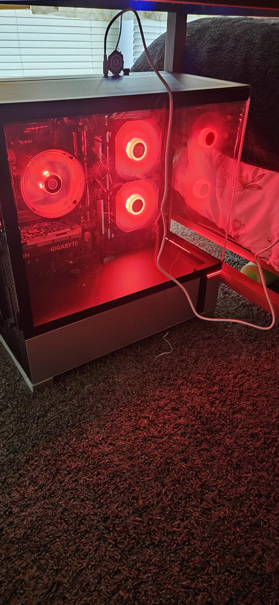 CyberPowerPC Gamer Master Gaming PC, AMD Ryzen 5 5500 3.6GHz, Radeon RX 6400 4GB, 16GB DDR4, 500GB PCIe Gen4 SSD, WiFi Ready & Windows 11 Home (GMA3100A) - Customer Photo 2