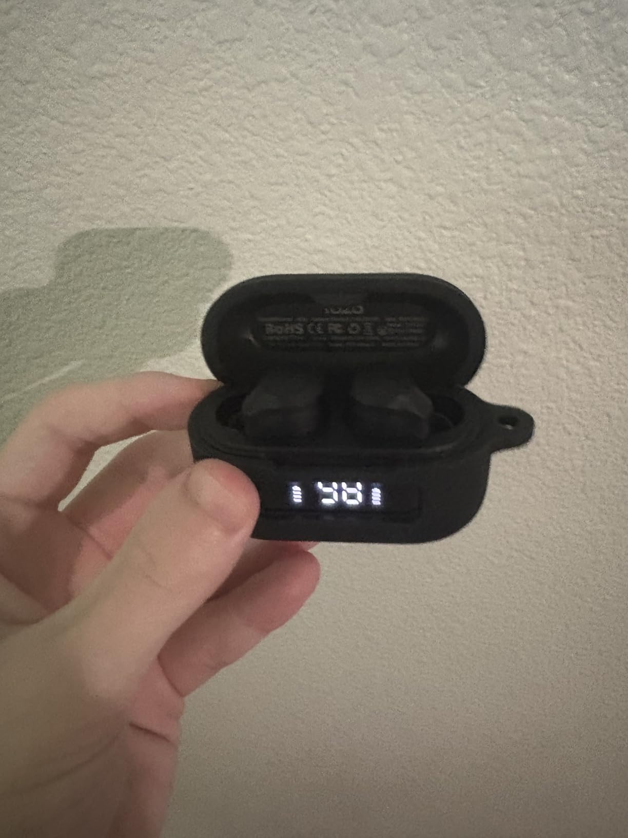 TOZO NC9 Hybrid Active Noise Cancelling Wireless Earbuds, 6 Mics ENC Clear Call, IPX8 Waterproof, in Ear Bluetooth 5.3 Headphones Stereo Bass Ear Buds 59H Playtime with LED Display 32 EQs via APP - Customer Photo 3