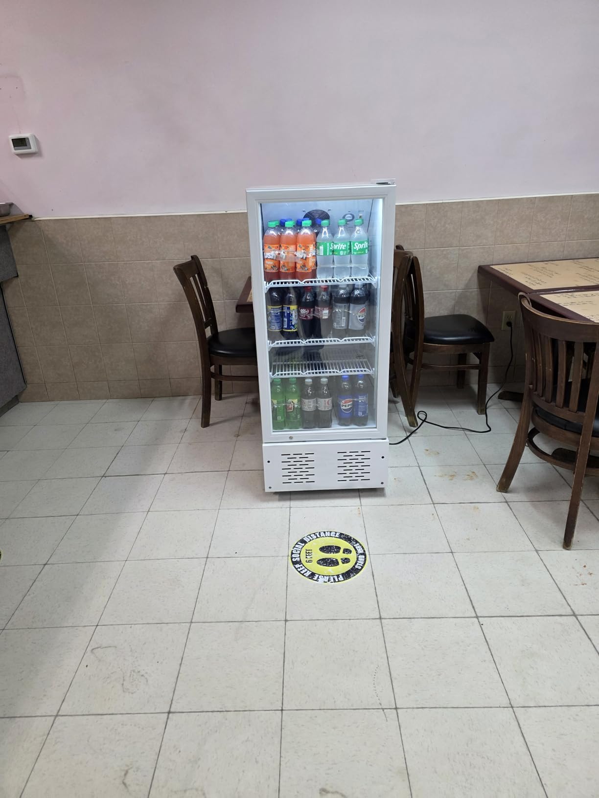 12 Cu.ft. Commercial Beverage Fridge Merchandiser Refrigerator Glass Door Upright Display Cooler with LED Light and Adjustable Shelves for Restaurant Grocery Stores Home, White - Customer Photo 2