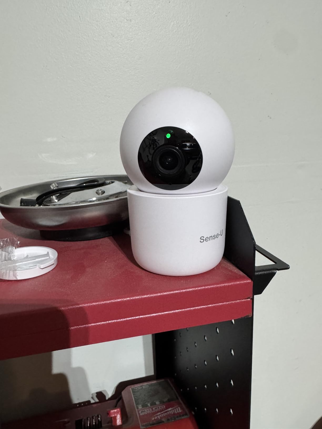 Sense-U AI 2K PTZ Baby Camera Monitor with Sensor-Free Sleep Breathing Movement Detection, Smart Security Indoor Video Camera with Background Audio, Sound Detection, No Monthly Fee, for Peace of Mind - Customer Photo 1