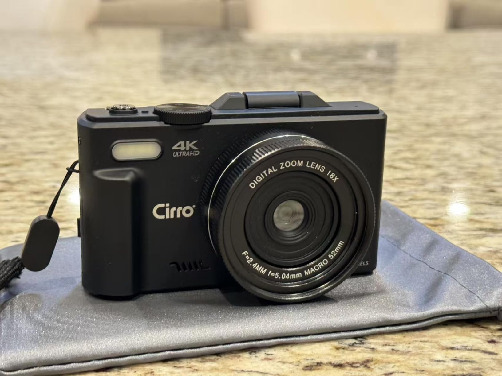 CIRRO 4K Digital Camera for Photography, WiFi 64MP UHD Vlogging Camera with 18X Digital Zoom, Super Wide-Angle Lens, 3 CIRRO 4K Digital Camera for Photography, WiFi 64MP UHD Vlogging Camera with 18X Digital Zoom, Super Wide-Angle Lens, 3