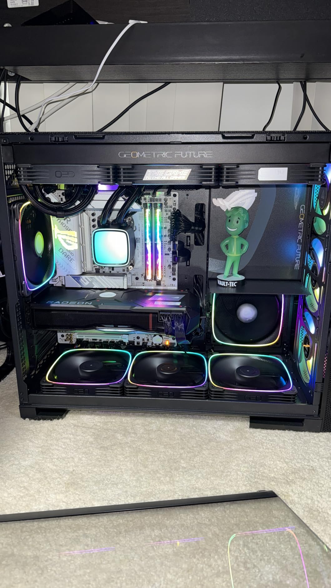 ASUS ROG Strix X870-A Gaming WiFi AMD AM5 X870 ATX Motherboard 16+2+2 Power Stages, Dynamic OC Switcher, Core Flex, DDR5 AEMP, WiFi 7, 4X M.2, PCIe® 5.0, Q-Release Slim, USB4®, AI OCing & Networking Customer Review ASUS ROG Strix X870-A Gaming WiFi AMD AM5 X870 ATX Motherboard 16+2+2 Power Stages, Dynamic OC Switcher, Core Flex, DDR5 AEMP, WiFi 7, 4X M.2, PCIe® 5.0, Q-Release Slim, USB4®, AI OCing & Networking - Customer Photo 1