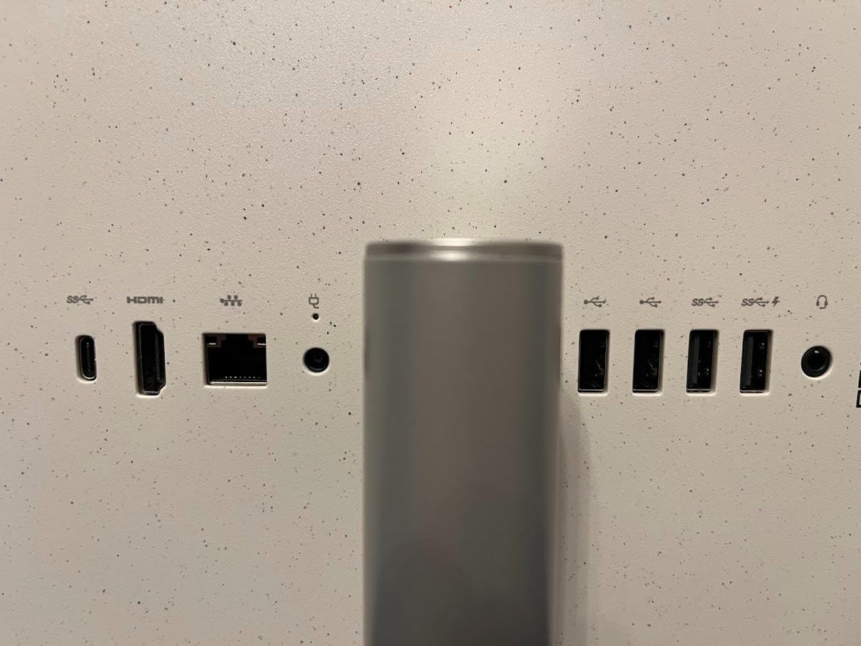 HP 27 inch All-in-One Desktop PC, FHD Display, AMD Ryzen 7 7730U, 32 GB RAM, 1 TB SSD, AMD Radeon Graphics, Windows 11 Home, 27-cr0012 (2024) Customer Review HP 27 inch All-in-One Desktop PC, FHD Display, AMD Ryzen 7 7730U, 32 GB RAM, 1 TB SSD, AMD Radeon Graphics, Windows 11 Home, 27-cr0012 (2024) - Customer Photo 1