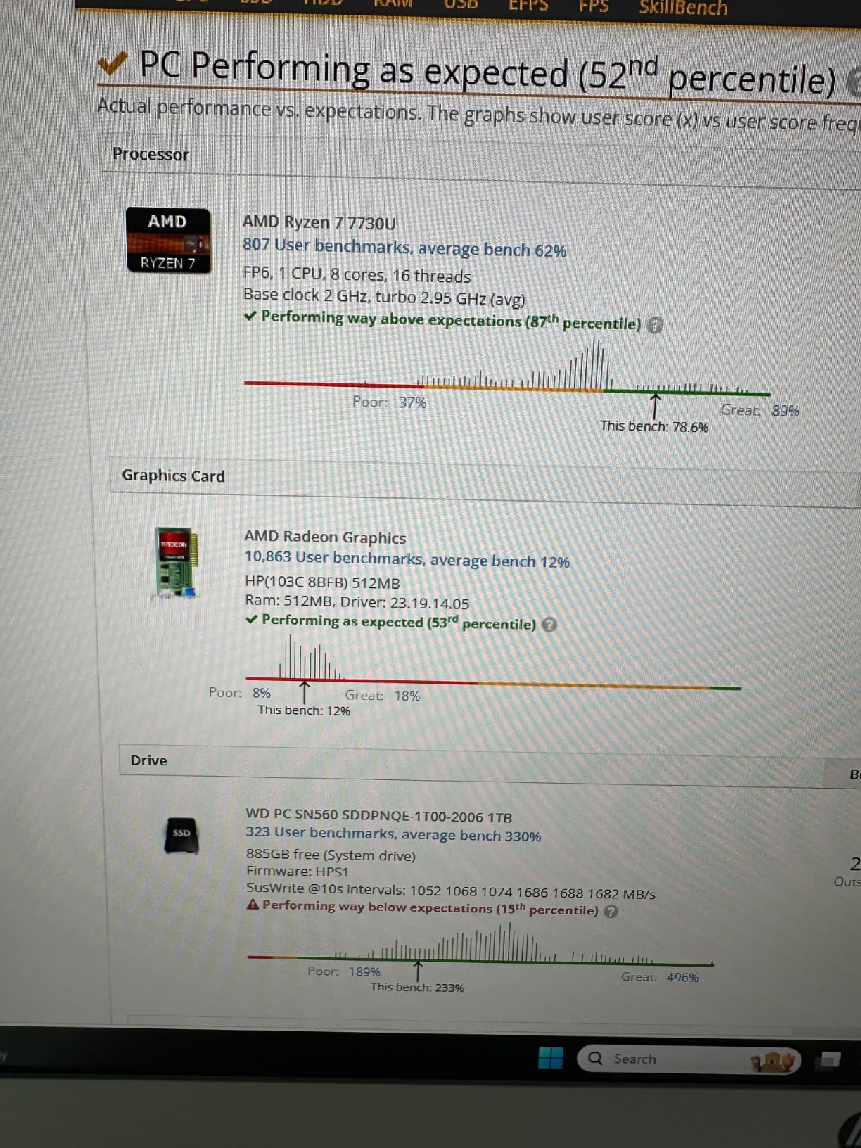HP 27 inch All-in-One Desktop PC, FHD Display, AMD Ryzen 7 7730U, 32 GB RAM, 1 TB SSD, AMD Radeon Graphics, Windows 11 Home, 27-cr0012 (2024) Customer Review HP 27 inch All-in-One Desktop PC, FHD Display, AMD Ryzen 7 7730U, 32 GB RAM, 1 TB SSD, AMD Radeon Graphics, Windows 11 Home, 27-cr0012 (2024) - Customer Photo 2