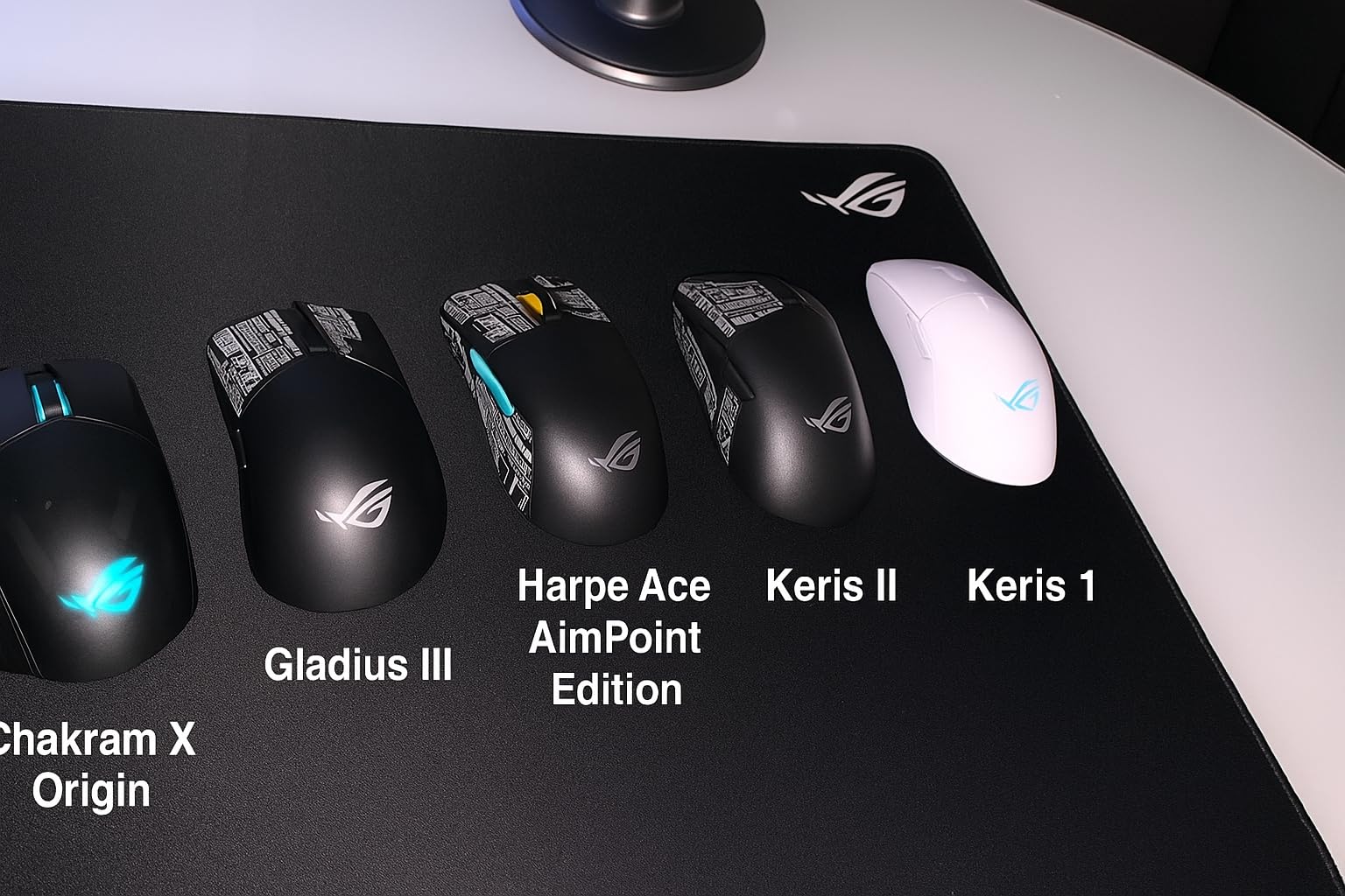 ASUS ROG Harpe Ace Mini Wireless Esports Gaming Mouse – Small Compact Design, Right-Handed, 49g Lightweight, Tri-Mode Connectivity, 36K DPI, up to 105Hr Battery, Pro-Approved, PC/Mac Support - Black - Customer Photo 1