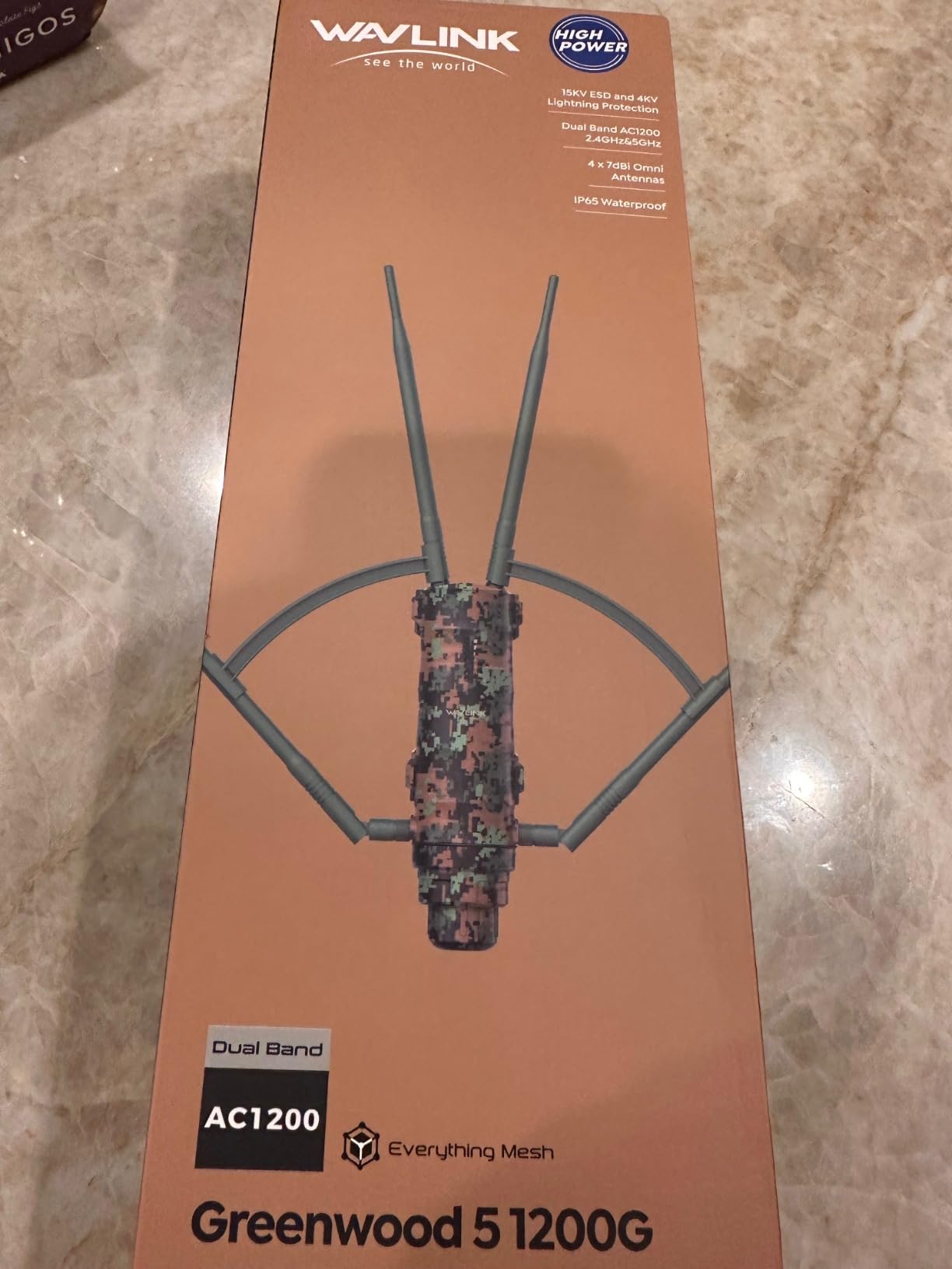 WAVLINK AC1200 Outdoor WiFi Extender, High Power Long Range Signal Booster with PoE Power, 2 Gigabit Port, Dual Band 2.4GHz+5GHz ,Supports Router/AP/Repeater Modes for Home, RV, Camera - Customer Photo 4