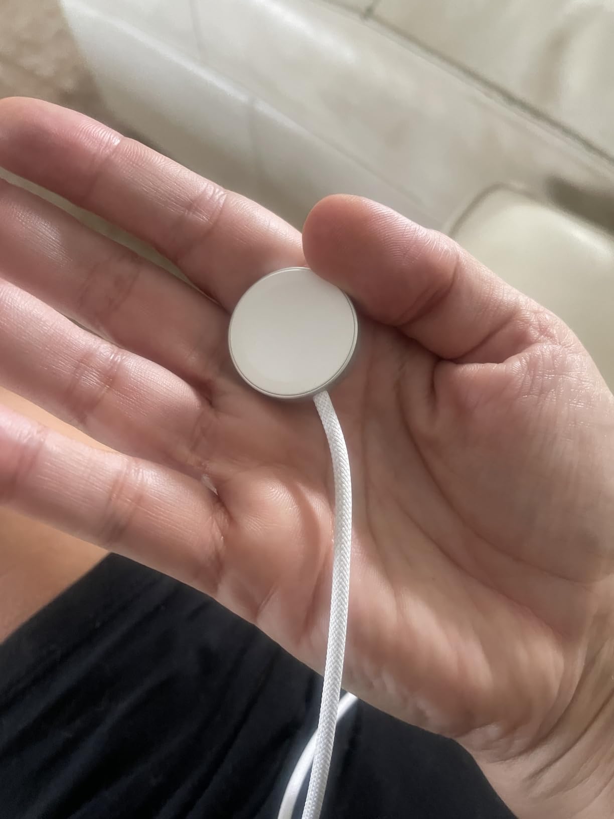 Apple Watch Series 10 [GPS 46mm case] Smartwatch with Jet Black Aluminum Case with Black Sport Band - M/L. Fitness Tracker, ECG App, Always-On Retina Display, Water Resistant - Customer Photo 2