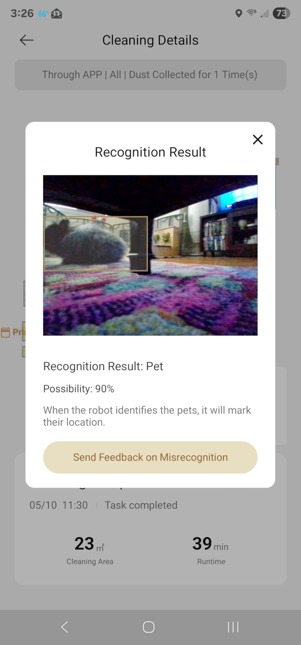 Mova P10 Pro Ultra Robot Vacuum and Mop 13,000Pa Suction, 140°F Hot Water Auto Mop Washing & Drying, Dual Spinning Extenable Mop,10.5mm Lifting for Carpet, 360°Obstacle Avoidance, App Control - Customer Photo 2