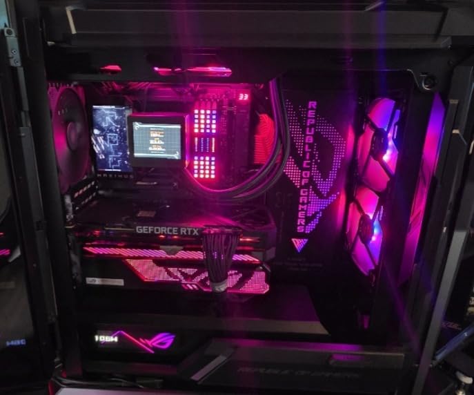 ASUS ROG Maximus Z890 Hero Intel® Z890 LGA 1851 ATX Motherboard, Advanced AI PC-Ready, 22+2+1+2 Stages, DDR5, WiFi 7, 3X PCIe® 5.0 M.2, Thunderbolt™ 4, USB Type-C®, AI Overclocking/Cooling/Networking - Customer Photo 2