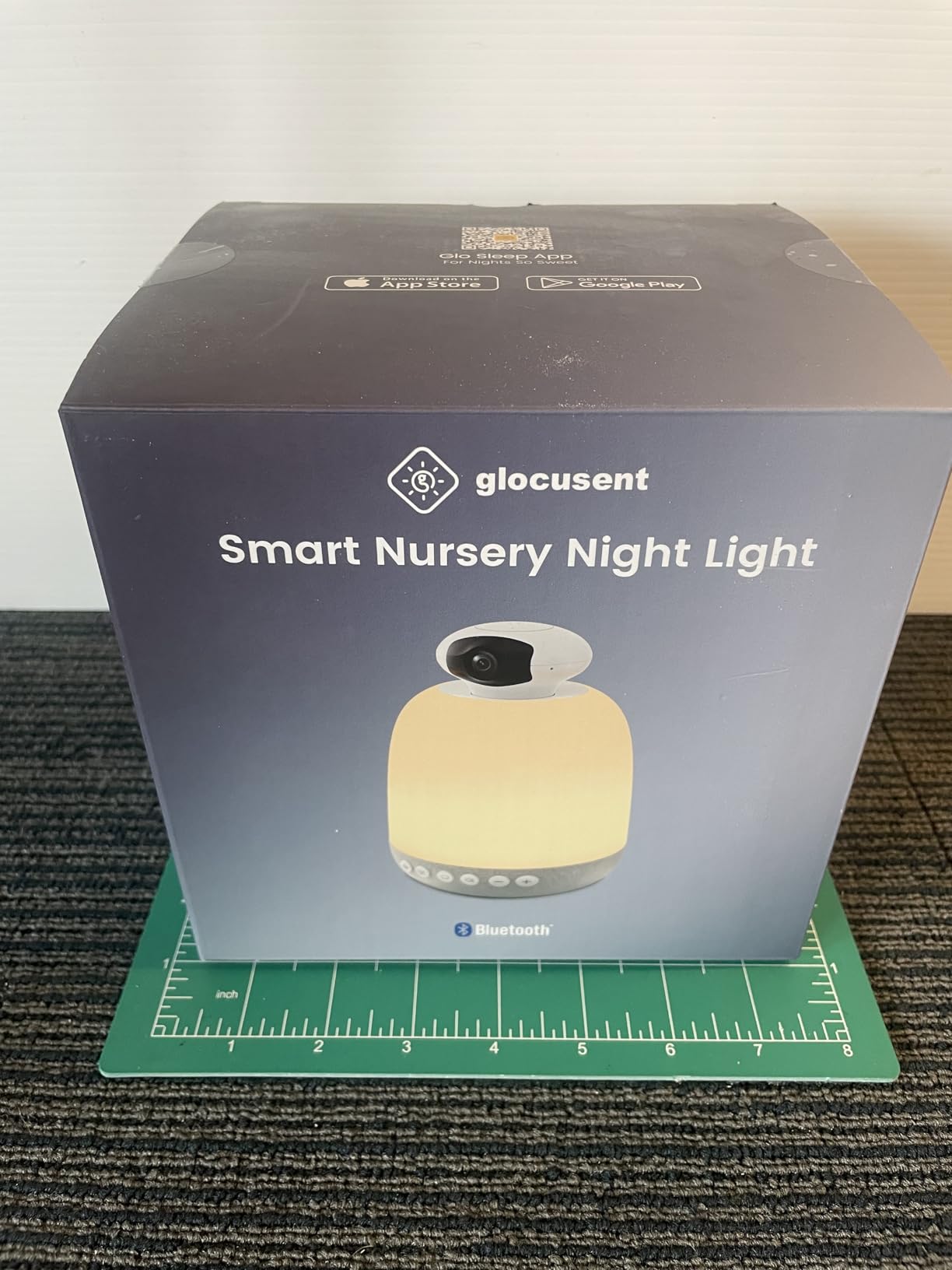 Glocusent Smart WiFi Baby Monitor, 1080p Secure Wide Angel Video Baby Monitor - Portable Sound Machine with 62 Music Tracks and 24-Color Night Light, Baby Cry Detection for Toddler Kids Bedroom - Customer Photo 2