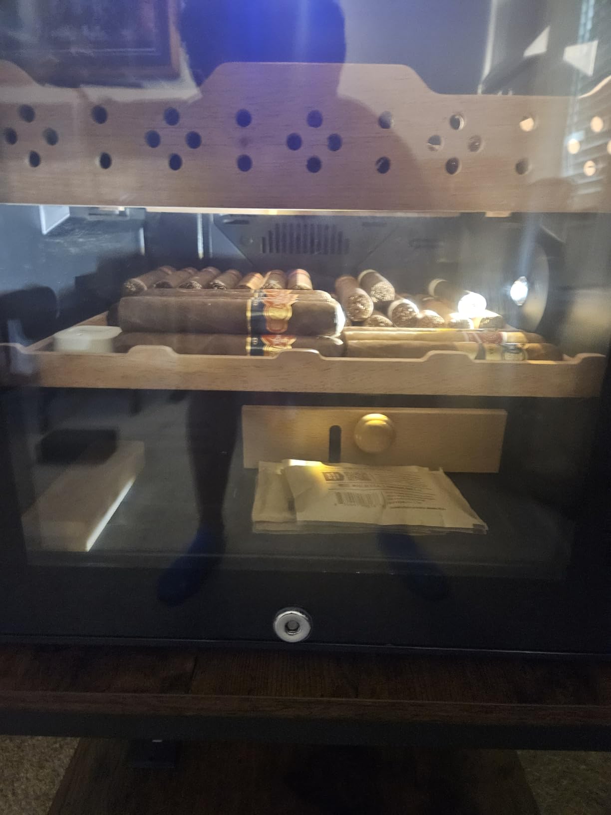 24 Inch Upgraded Three-Drawer Beverage Fridge, Weather Proof Outdoor Stainless Steel Beverage Refrigerator, Under Counter Built-in Beverage Cooler for Home & Commercial Use - Customer Photo 1