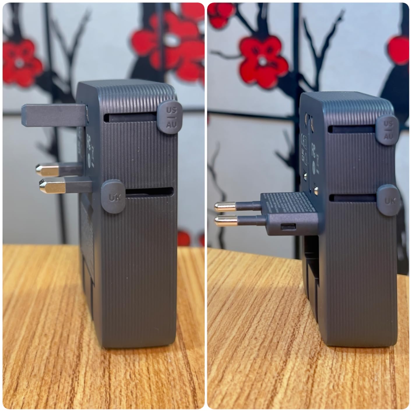 Anker Nano Travel Adapter, 5-Port Power Adapter with 1 AC, 2 USB-A, and 2 USB-C Ports, Smart Temperature Control, Compatible with Over 200 Countries, Not a Voltage Converter, Ideal for Travel (1-Pack) Customer Review Anker Nano Travel Adapter, 5-Port Power Adapter with 1 AC, 2 USB-A, and 2 USB-C Ports, Smart Temperature Control, Compatible with Over 200 Countries, Not a Voltage Converter, Ideal for Travel (1-Pack) - Customer Photo 1