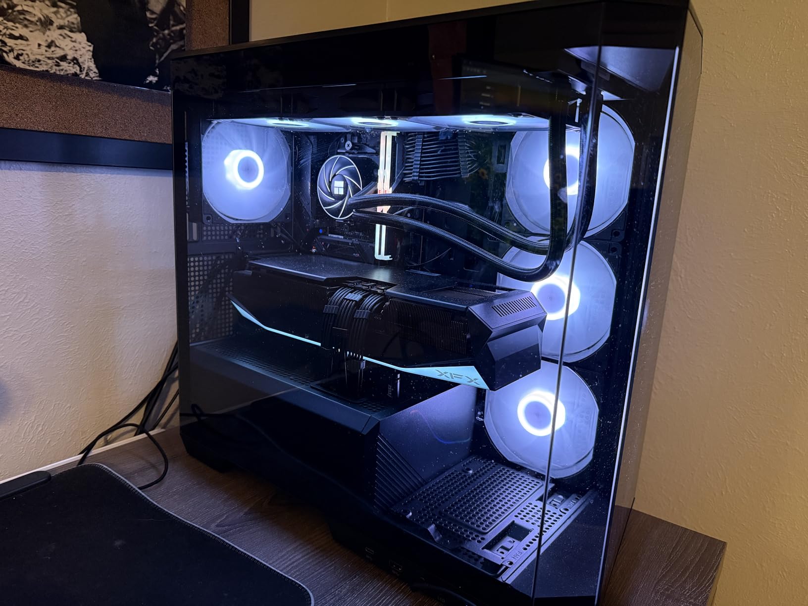 Thermalright Aqua Elite 360 ARGB Liquid CPU Cooler, 360 AIO Cooling Row Size, 3 x 120mm PWM Fans, Computer CPU Cooler,for AMD:AM4/AM5, Intel LGA1851/1150/1151/1200/2011/ 1700 - Customer Photo 1