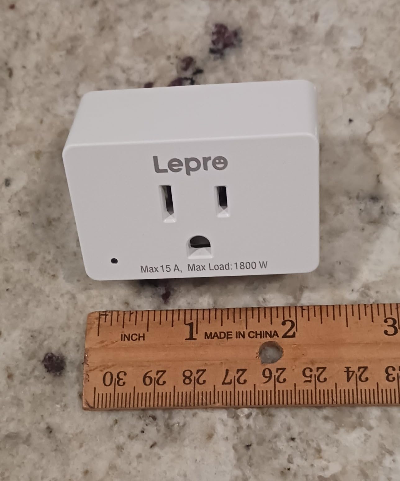 Lepro P1 Smart Plug Mini 15A, Smart Home Wi-Fi Outlet Plug, Compatible with Alexa & Google Assistant, APP Control, Safety Lock, Timer & Group Controller, 2.4G WiFi Only, UL & FCC Certified, 2 Pack - Customer Photo 1
