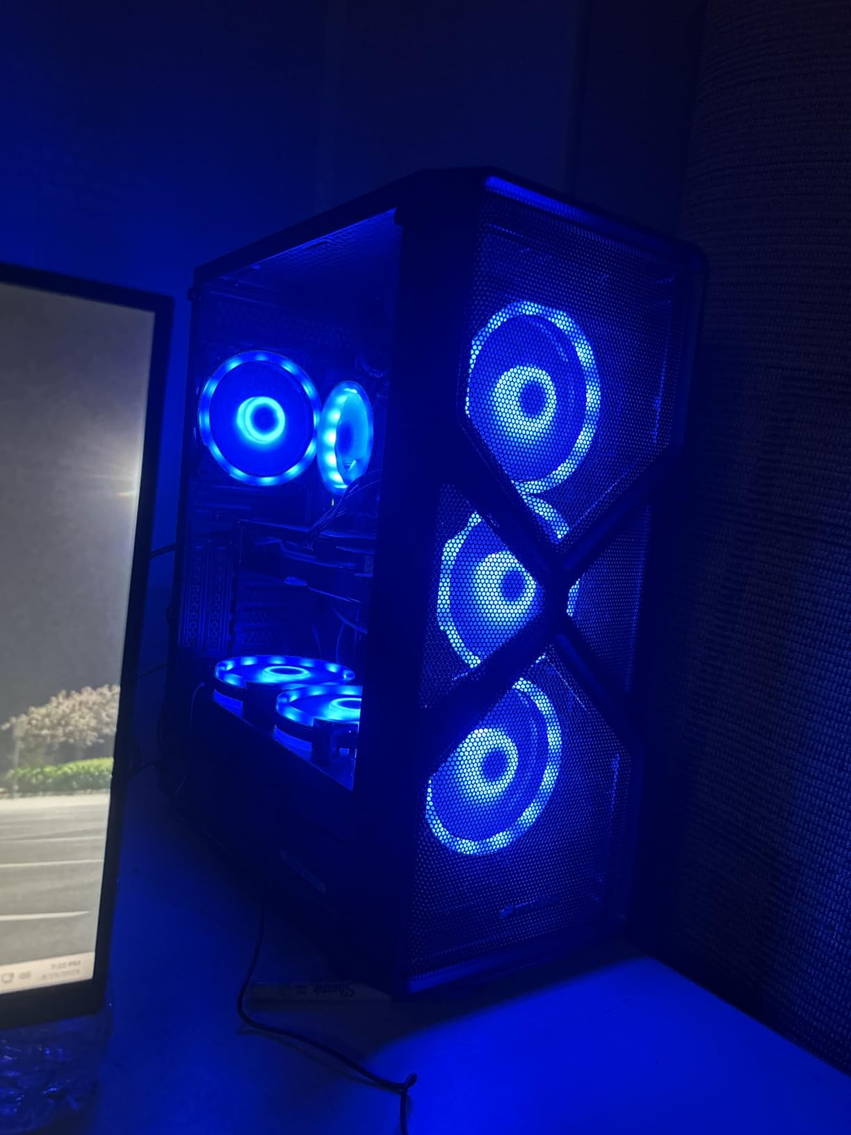 STGAubron Gaming PC Computer Desktop, GeForce RTX 2060 Super 8G, Intel Core I7 8th up to 4.1GHz, 16G DDR4, 1T SSD, WiFi 6 & BT 5.2, RGB Fan x6, Windows 11 Home - Customer Photo 1