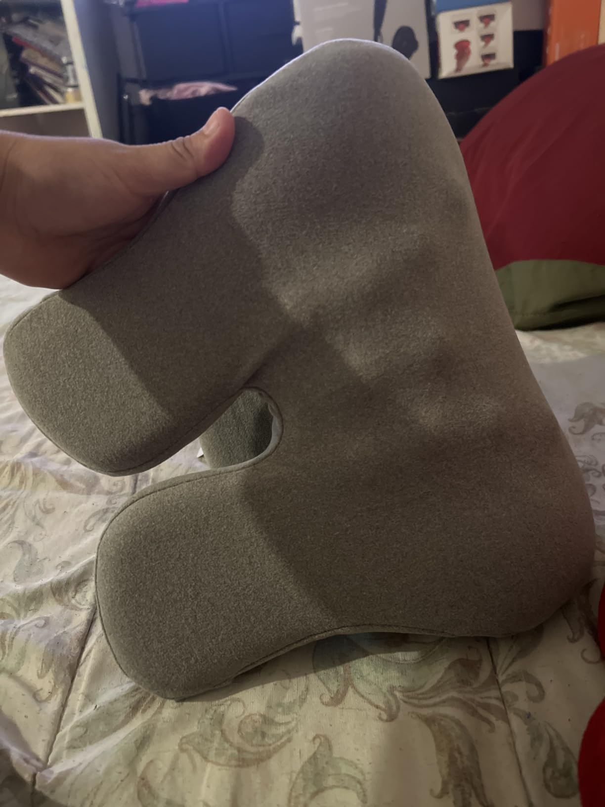 Headrest Office Chair Neck Pillow Ergonomic Memory Foam Desk Pillow for Napping, Headrest Attachment for Office Chair,Neck Support Pillow Chair for Car, Office, Gaming - Customer Photo 2