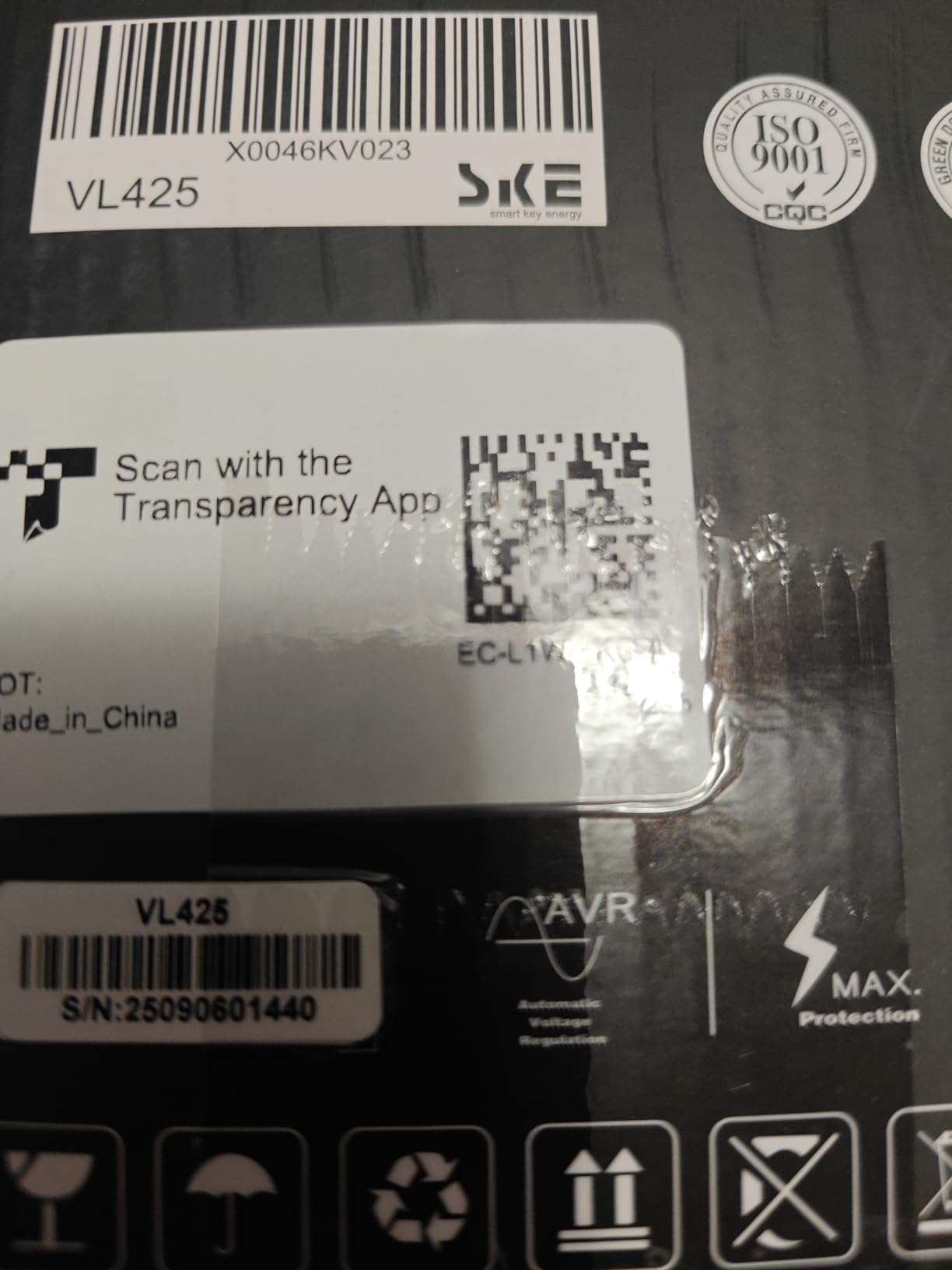 SKE Compact Size 625VA/360W UPS Battery Backup & Surge Protector for Computer UPS Uninterruptible Power Supply Phoenix VL625 Customer Review SKE Compact Size 625VA/360W UPS Battery Backup & Surge Protector for Computer UPS Uninterruptible Power Supply Phoenix VL625 - Customer Photo 1